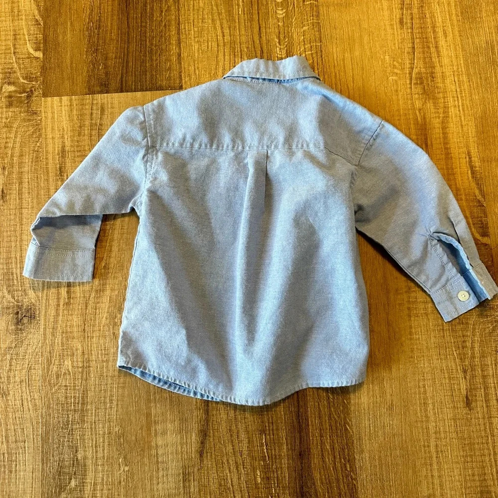 TFW | Light‎ Blue Button Down Shirt | Boys 2T